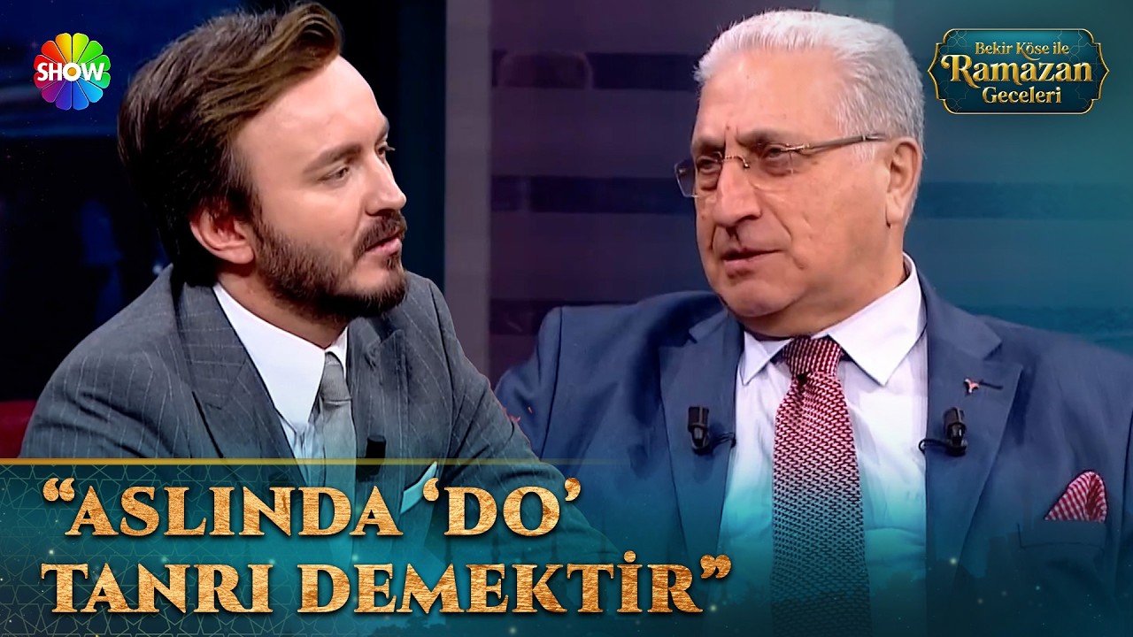 Müzikteki notalar hangi anlamları ifade eder? | Bekir Köse İle Ramazan Geceleri 16. Bölüm