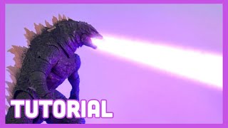 How to make GODZILLA HEAT RAY/LAZER BEAM Effects | Tutorial | KineMaster