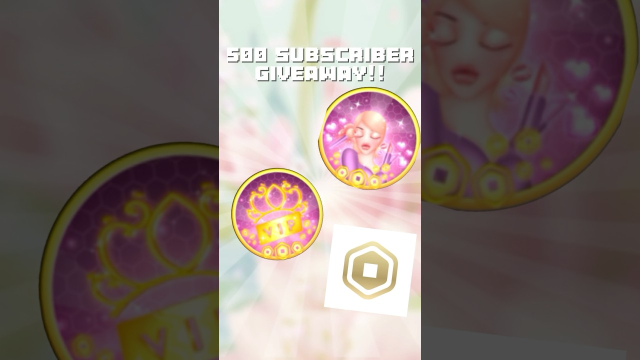 [ OPEN ]  UPCOMING GIVEAWAY‼️😱!! 500 subscribers !! ⚠️Not my voice/voice changer⚠️ 