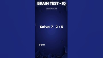10 Second Math Puzzle#:20 Can You Beat the Brain Teaser?  @quizpulse007  #shorts  #mathstricks #math