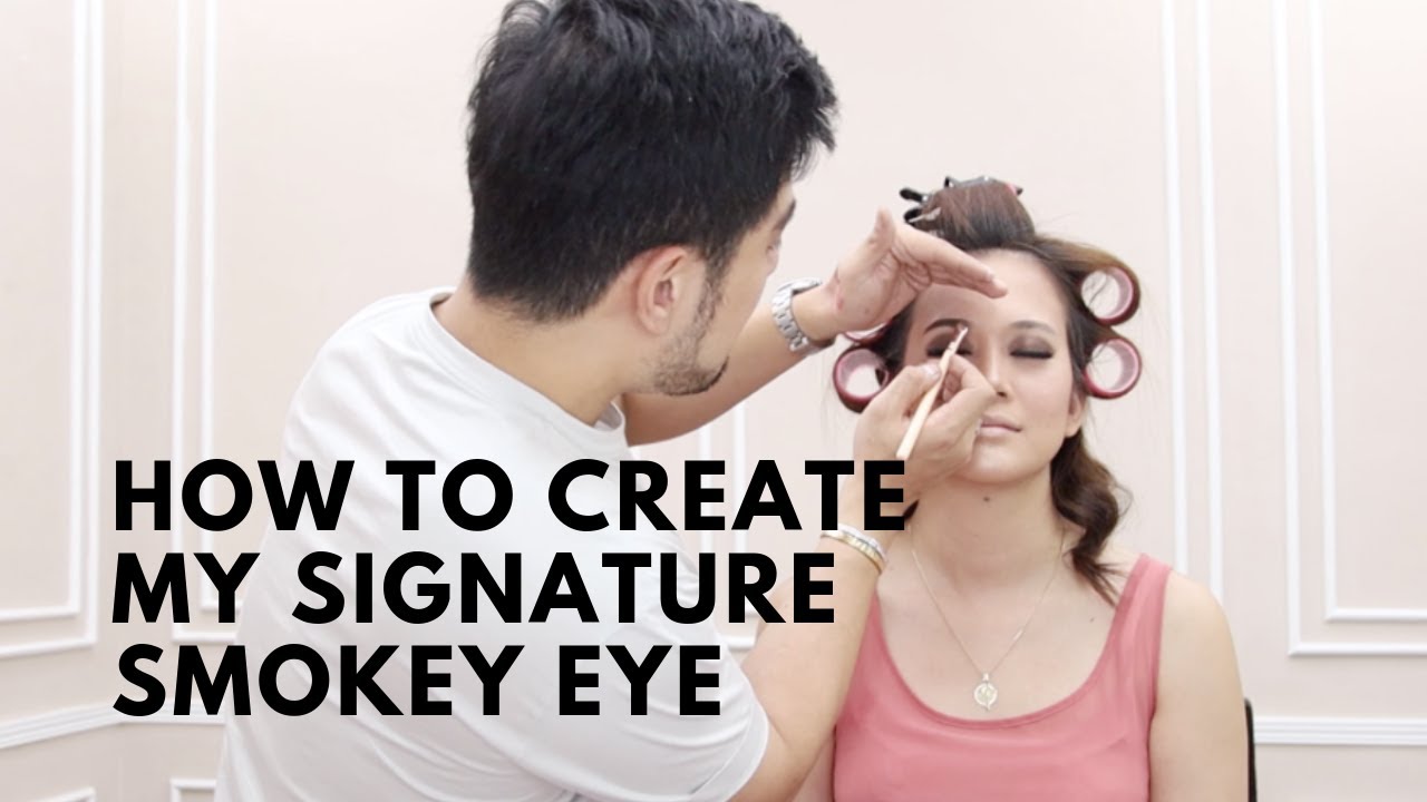 MAKEUP TUTORIAL ON HOW TO CREATE MY SIGNATURE SMOKEY EYE | Albert Kurniawan