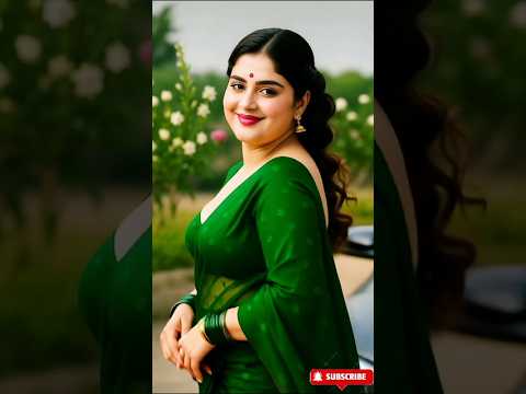 Bold Beauty Meets Beast – Saree & BMW Power🥰🔥#desilook #ytshorts#ai#sareequeen