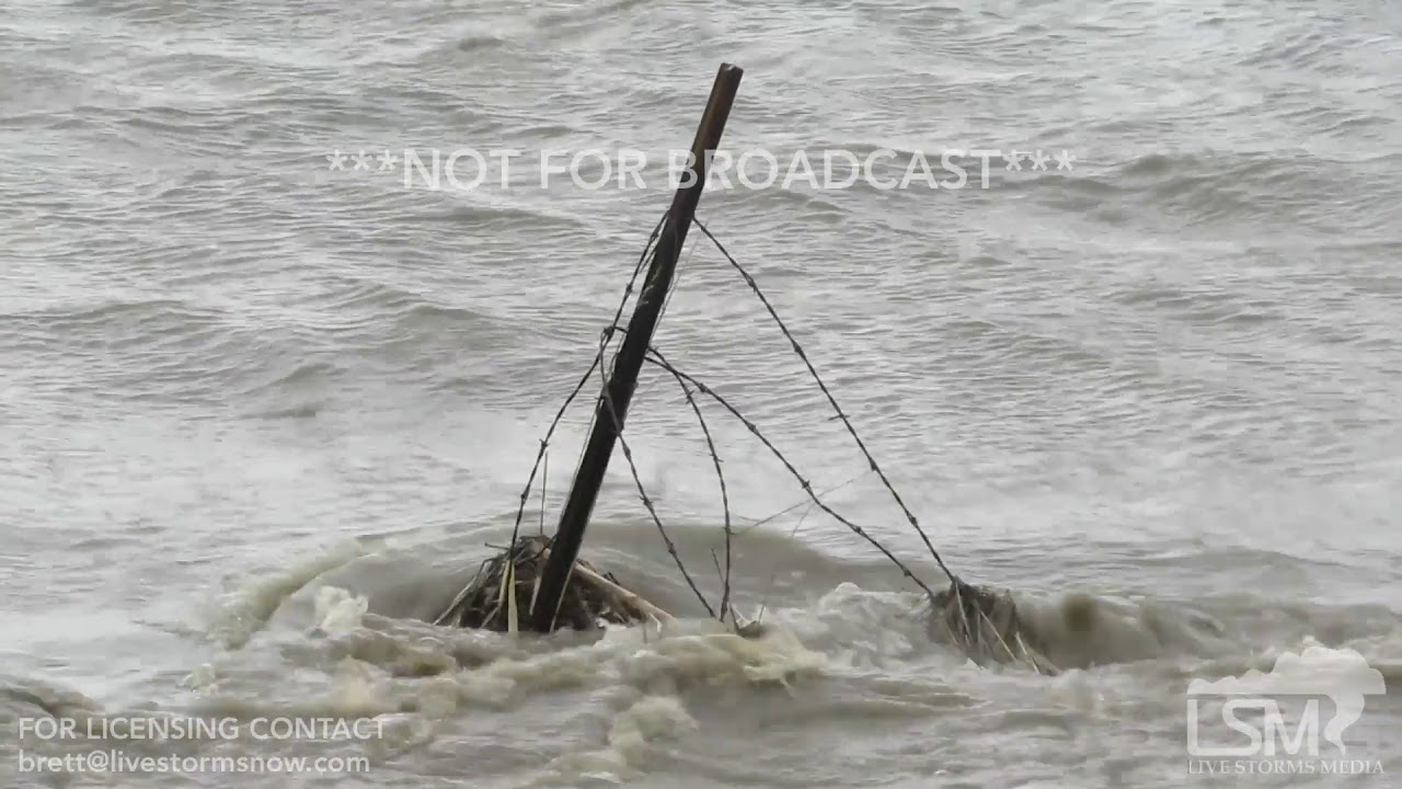 03-14-19 Fremont, NE - Elkhorn River Floods Houses, Vehicles,  And Takes Out Roads