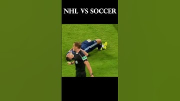 NHL vs Soccer #nhl #hockey #soccer #mls #fake #real #funny
