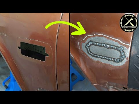 How To Weld Holes In A Car Body