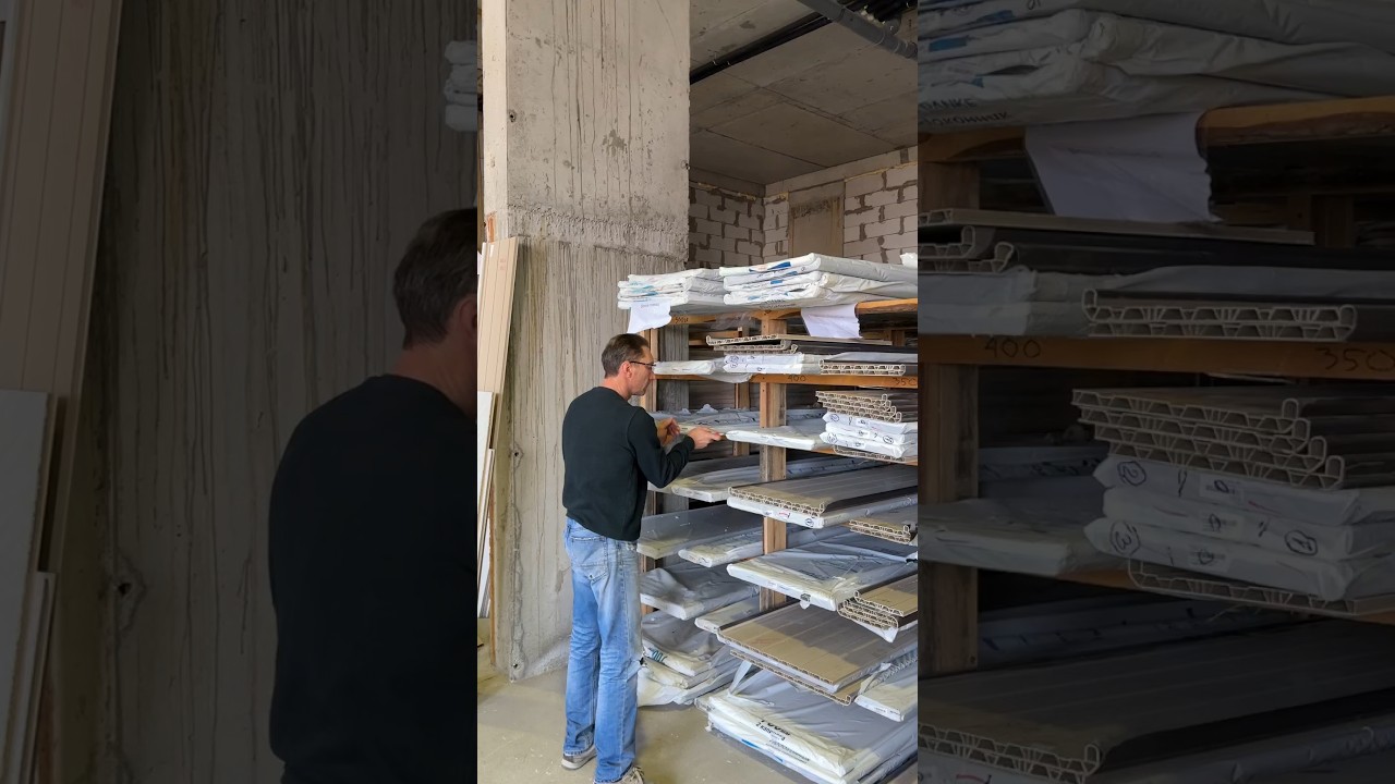 Склад DANKE, проверка подоконника