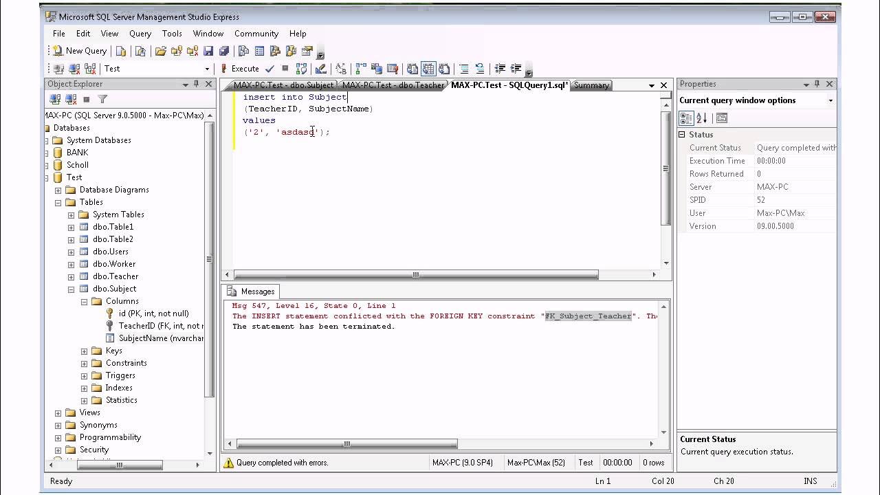Внешний ключ mysql что это. Ограничения ms sql. Ключи в sql server. Вторичный ключ sql что это. Ключи в sql.