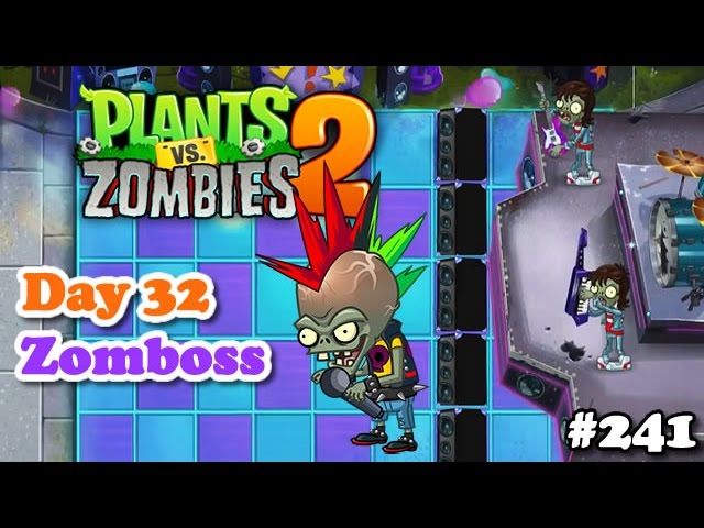 Plants vs. Zombies 2 - Neon Mixtape Tour Day 32 Zombot Multi-stage