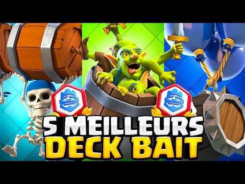 Les 5 MEILLEURS DECKS BAIT pour le DEFI CRL 2025 !