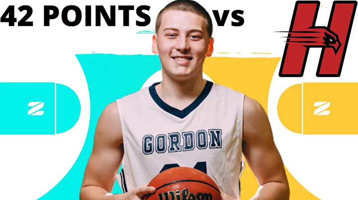 Eric Demers 42 PTS Gordon College Fighting Scots v...
