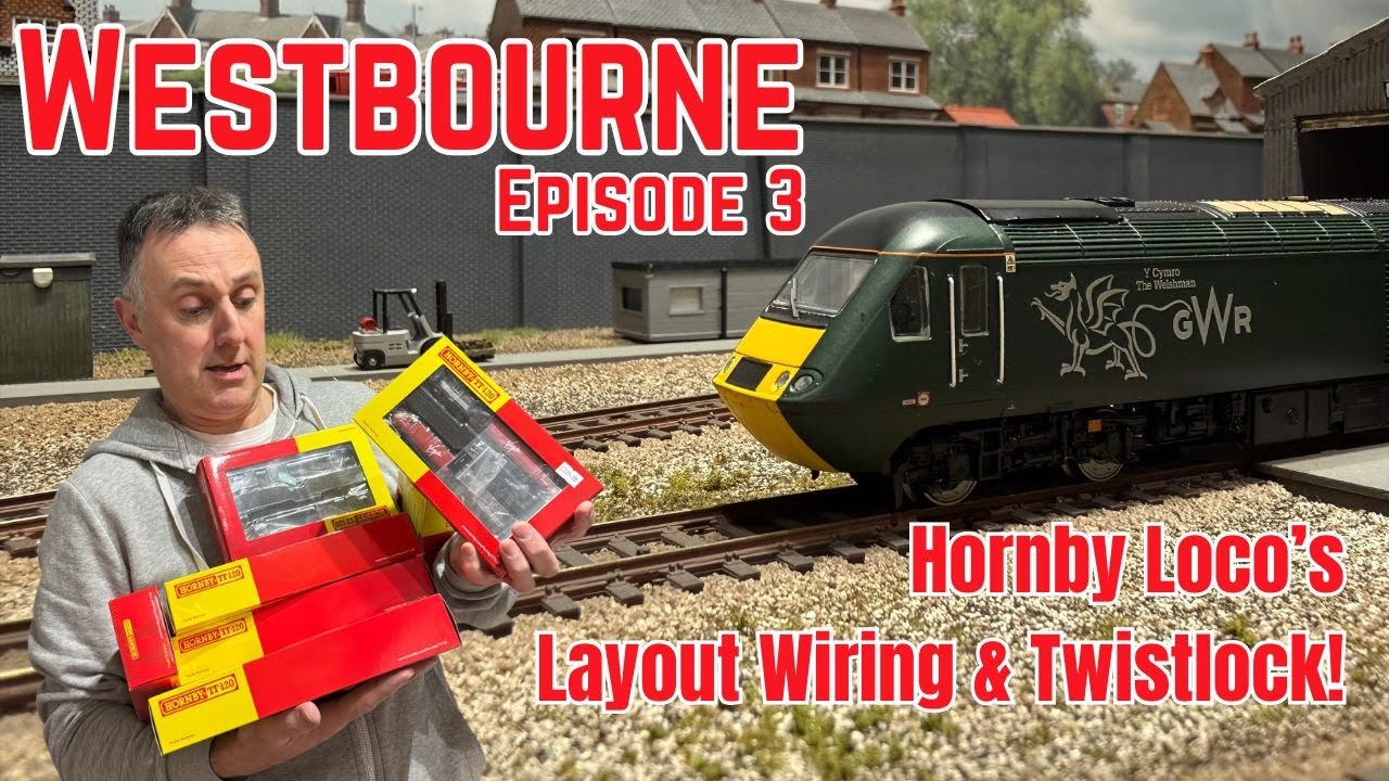 Удивительные модели Hornby TT120 и система управления стрелкой Peco в Вестборне | Эпизод 3