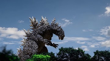 Godzilla Atomic Breath Test (After Effects) (New Year Countdown)