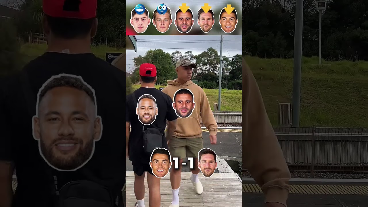 Valverde VS De Jong VS Walker VS Messi VS Ronaldo
