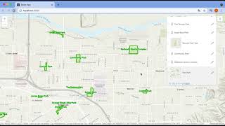 ArcGIS API for JavaScript：Bookmarks