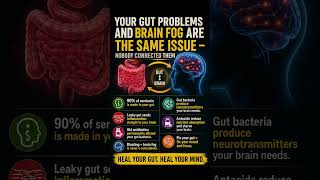 "Your Gut Problems &amp; Brain Fog Are The SAME Issue 😱 (Doctors Never Tell You This)"#shorts