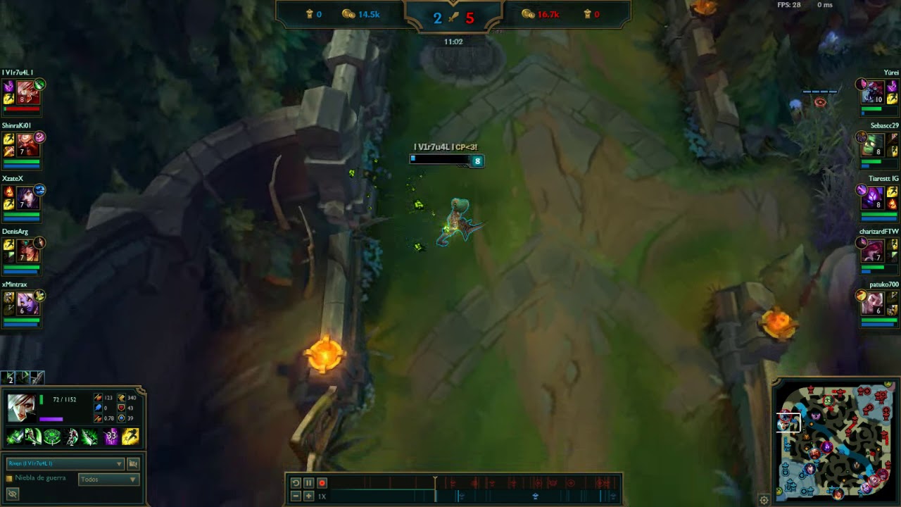 Riven plays