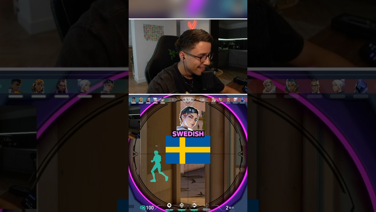 Friendly Swedish Man🇸🇪 #valorant #valorantclips #gaming
