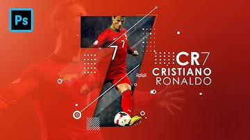 How to Create Epic Poster Design for Cristiano Ronaldo - Photoshop Tutorial
