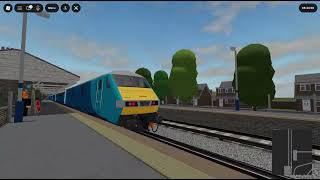 The Premier Expres And An RHTT Train At Landfield Station (09.04.2026)