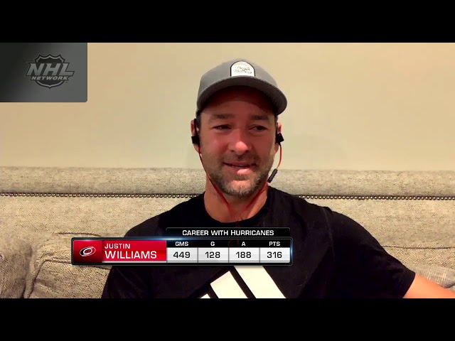 Justin Williams is taking a break from the NHL