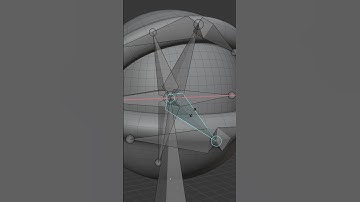 Eye Rig Test - 3d modeling a game character in Blender #3d #blender #3dart #shorts