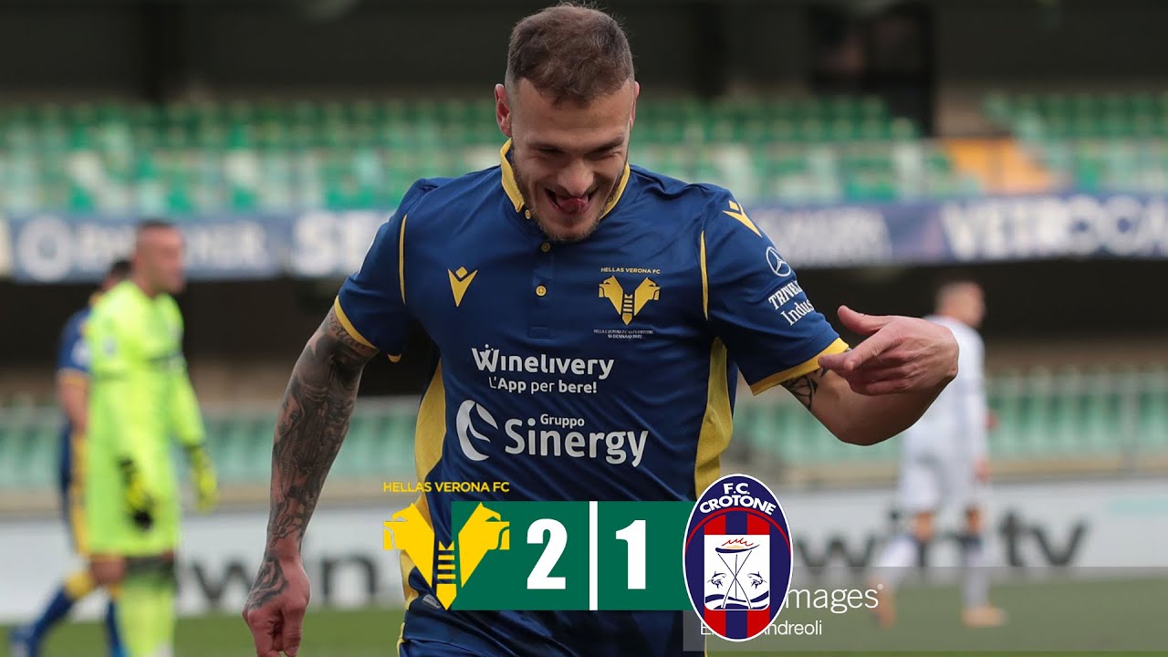 Verona vs Crotone 2-1 All Goals & Highlights 10/01/2021