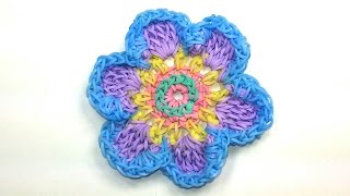 Large Retro Pop Flower Tutorial by feelinspiffy (HOOK ONLY)