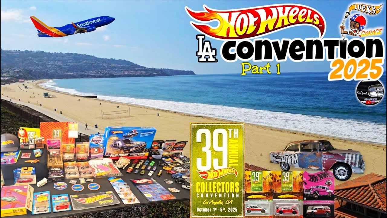 39th LA Hot Wheels Convention 2025 (Part 1) Cool Finds & Epic Haul