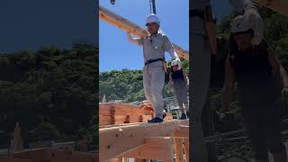 Japanese Timber Framing - Tatemae for a Japanese-American House