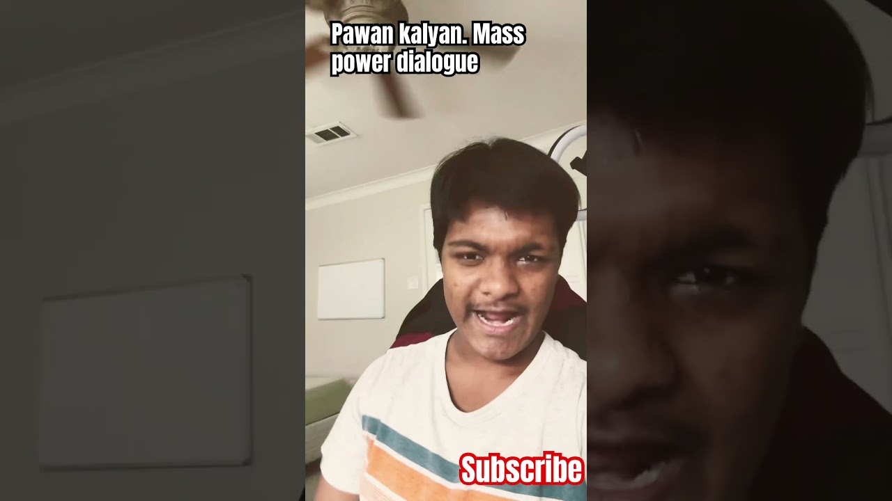 PSPK Pawan kalyan roaring dialogue cover by Rohanarjun. Enjoy
