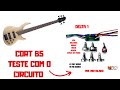 Preamp TB TECH como TURBINAR o som do  BAIXO eletrico CORT B5
