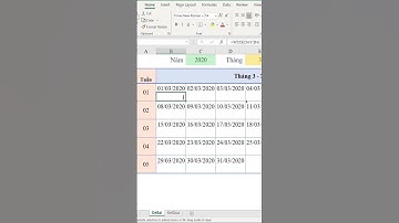Xác Định Thứ Trong Tuần #excel #phandongexcel