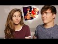 GIRLFRIEND REACTS TO MY OLD PICTURES *BAD IDEA*