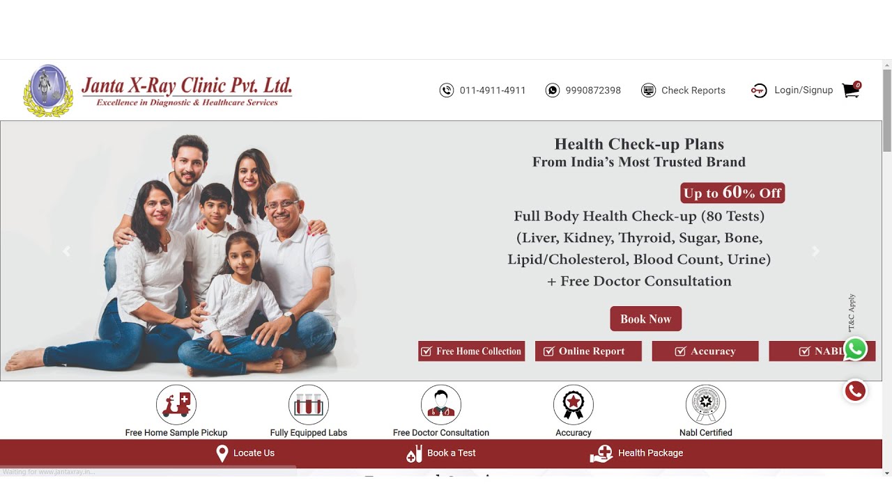 Janta x-ray clinic video