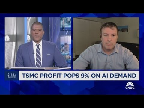TSMC is benefiting from a boom in customer demand for AI, says Matt Bryson