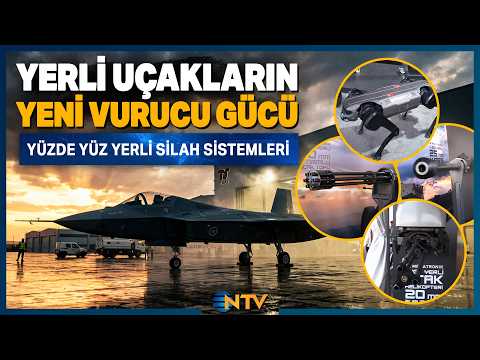 Dakikada 3000 Mermi: Milli Uçak Kaan'ın, Düşmana Korku Salan Yeni Sistemi! | NTV