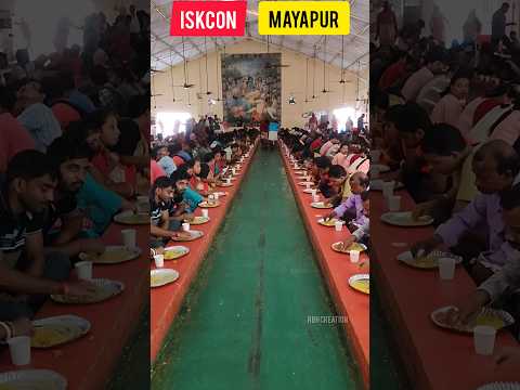 Iskcon Mayapur Mahaprasad | #shorts #viral #trending | Iskcon Mayapur 2023 | #iskconmayapur #iskcon