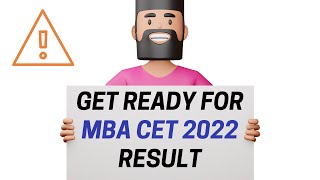 Get Ready for MAH-MBA CET 2022 Result | Eye Opener | MBA Karlo #mbacet2022