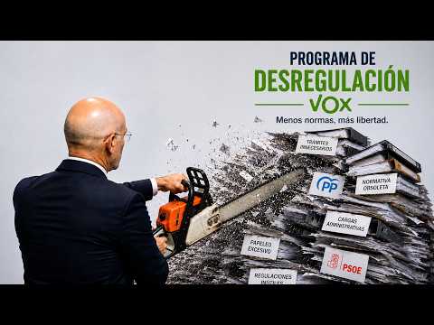 Todas las LEYES INÚTILES del BIPARTIDISMO | ¿En qué consiste la desregulación de VOX?