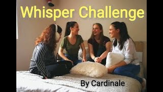 Cardinale - Whisper Challenge