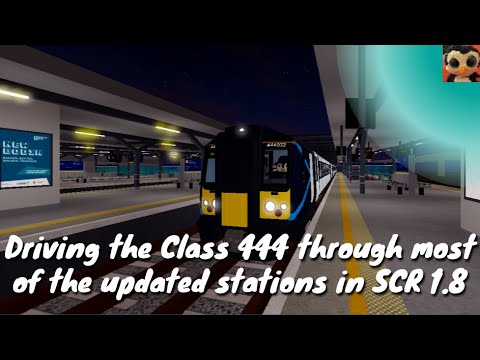 Driving the Class 444 through most of the updated stations in SCR 1.8 ...