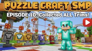Minecraft puzzle craft SMP episode 10 collected all trims play with subscribers screenshot 4