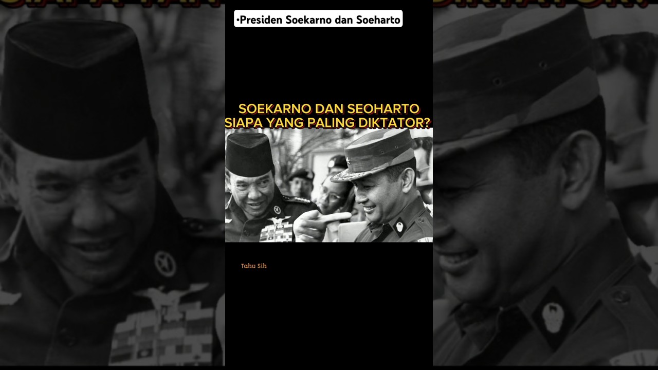 Was President Sukarno or Suharto More Dictatory? 