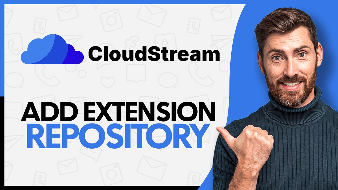 How to Add Extension Repository to CloudStream - Step by Step - YouTube
