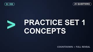 SC-900 Practice Questions Set 1: Security, Compliance and Identity Concepts (2026)