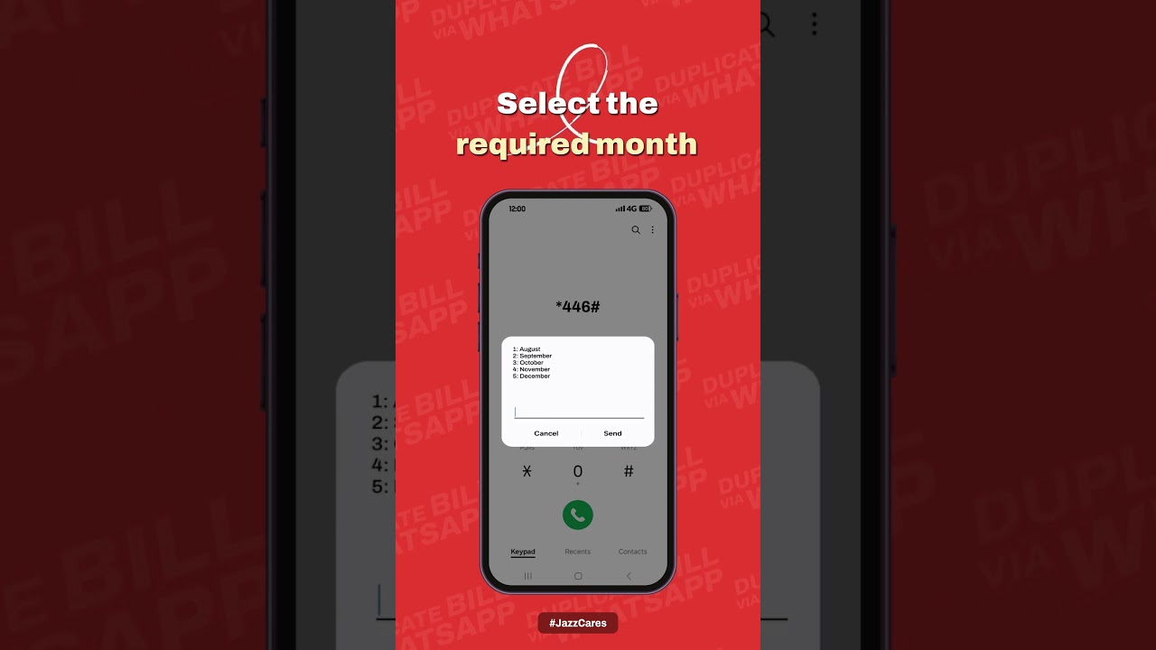 Get your postpaid bill instantly