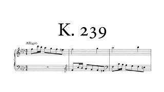 D. Scarlatti - Sonata in F minor, K.239 (Jacqueline Ogeil - Pianoforte)