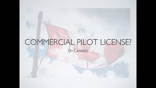 Questions about the Commercial Pilot Licence? Watch this.