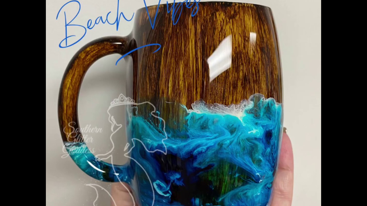 Wood Grain Tumbler (Dark & Light Wood) – Blue Sky Customs