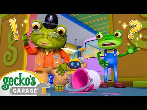 Whodunnit? Detective Grandma's Mystery | Gecko's Garage | Trucks For Children | Cartoons For Kids